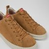 Camper Zapatillas | Sneaker De Nobuk Marron Para Hombre