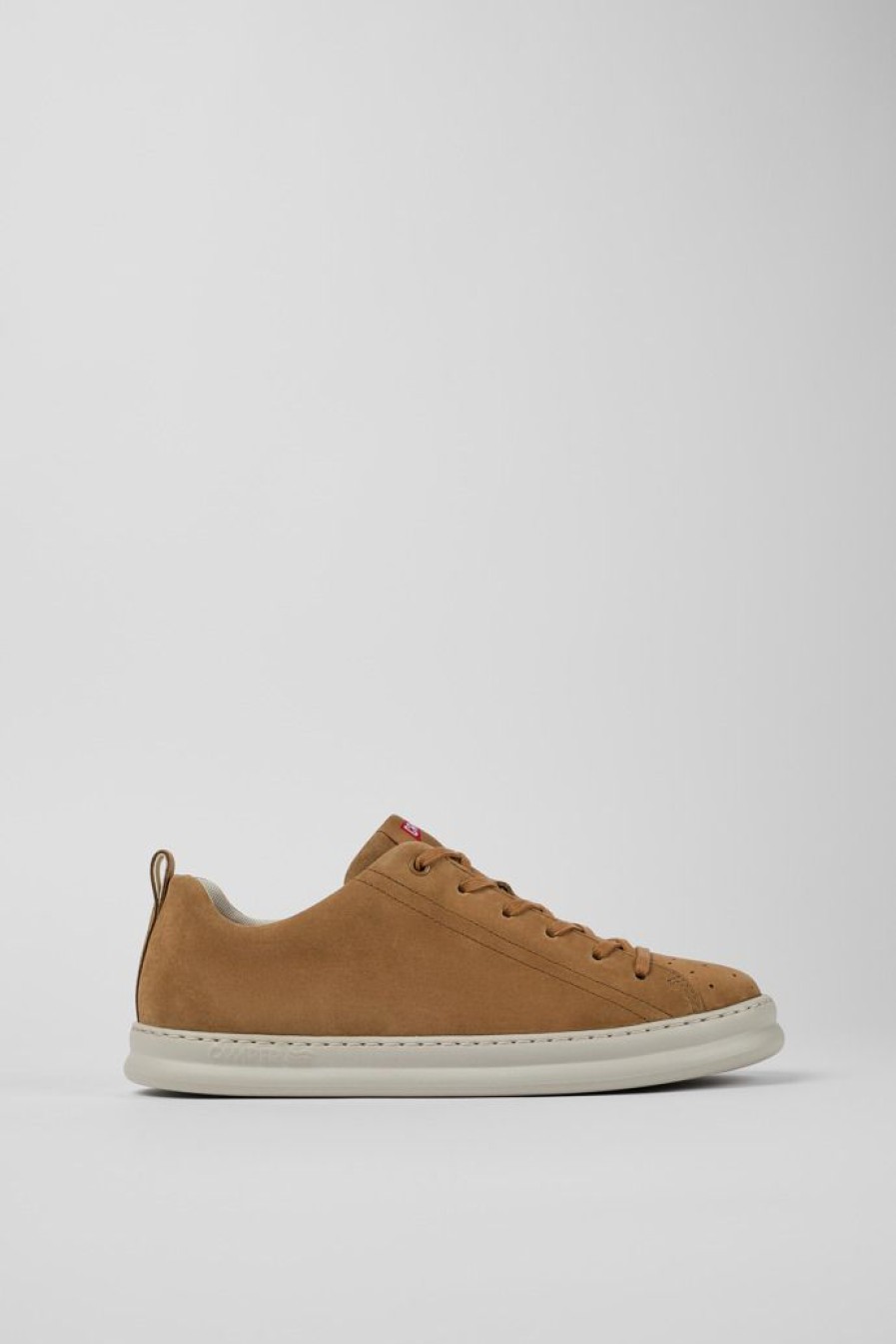 Camper Zapatillas | Sneaker De Nobuk Marron Para Hombre