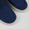 Camper Zapatos Casual | Nautico De Tejido Azul Para Hombre