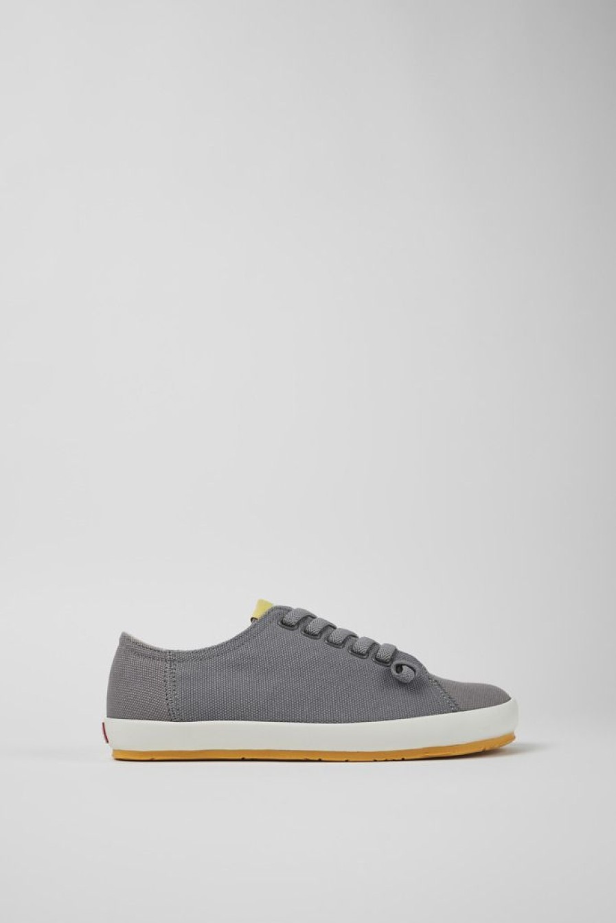 Camper Zapatillas | Sneaker De Tejido Gris Para Mujer