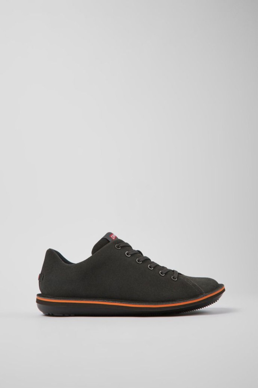 Camper Zapatos Casual | Zapatos Grises De Nobuk Para Hombre