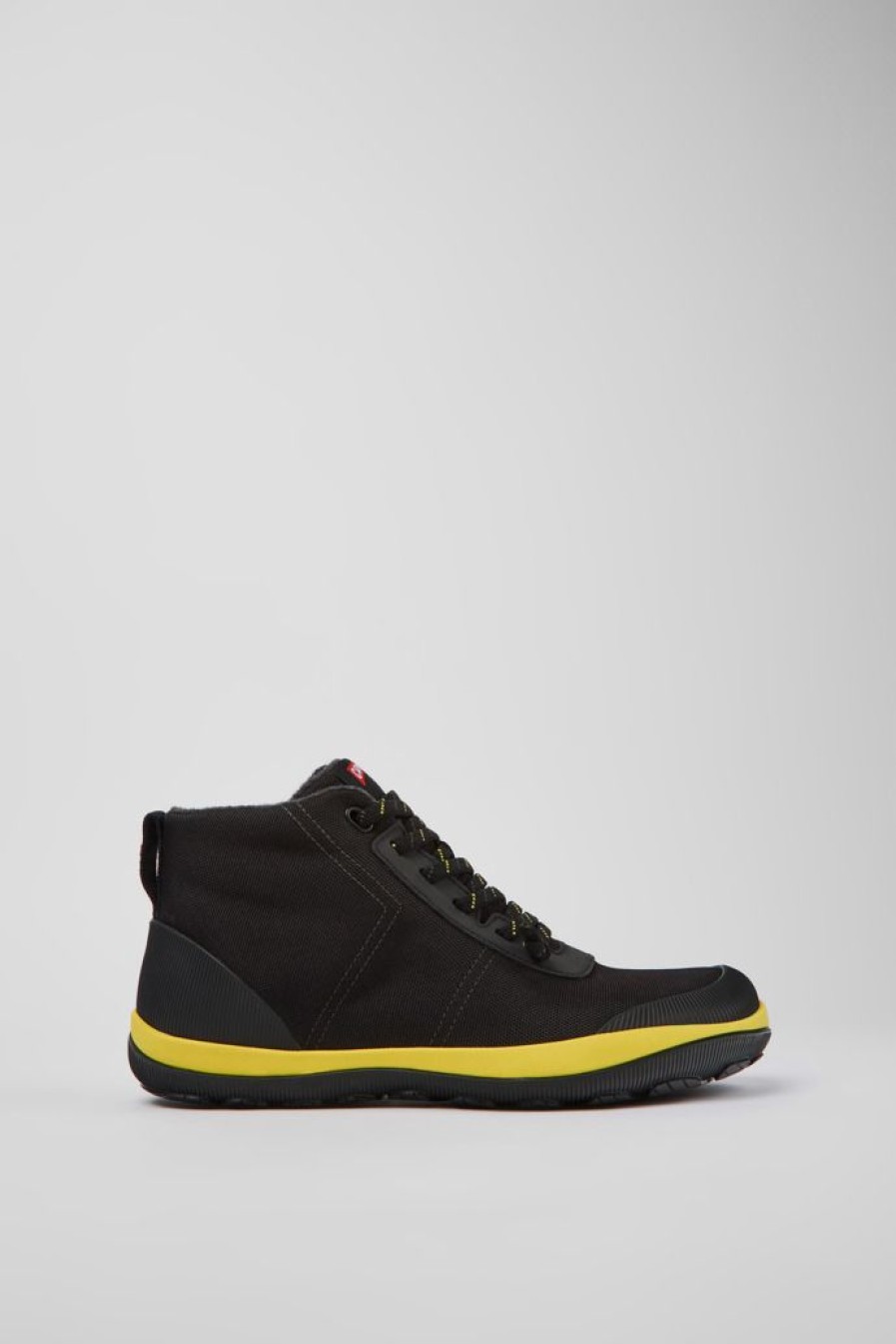 Camper Zapatos Casual | Botines Negros De Tejido Para Hombre