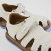 Camper Sandalias | Sandalia De Piel Blanca