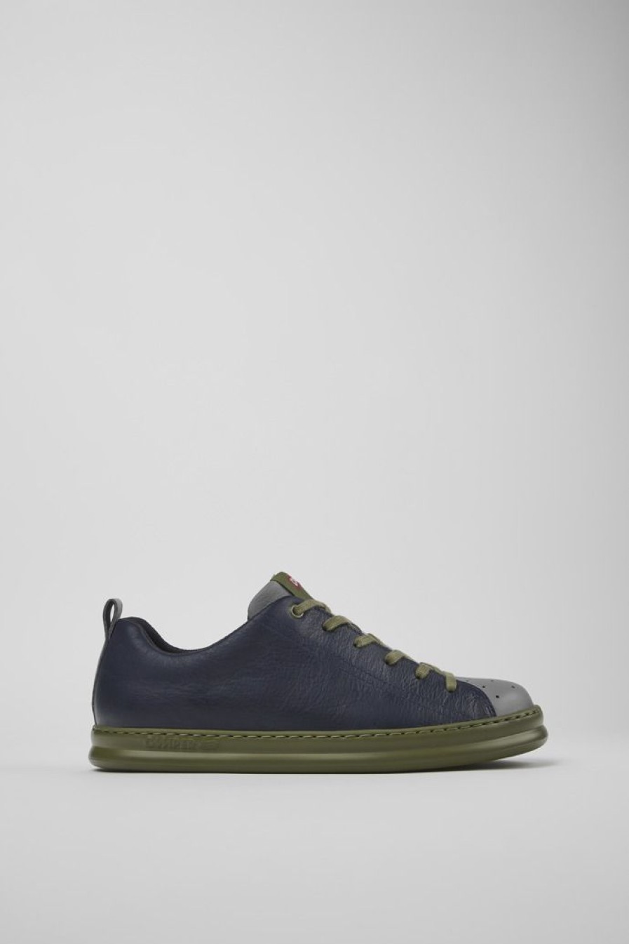 Camper Zapatillas | Sneaker De Piel Multicolor Para Hombre