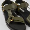 Camper Sandalias | Sandalias De Piel Verdes Para Hombre