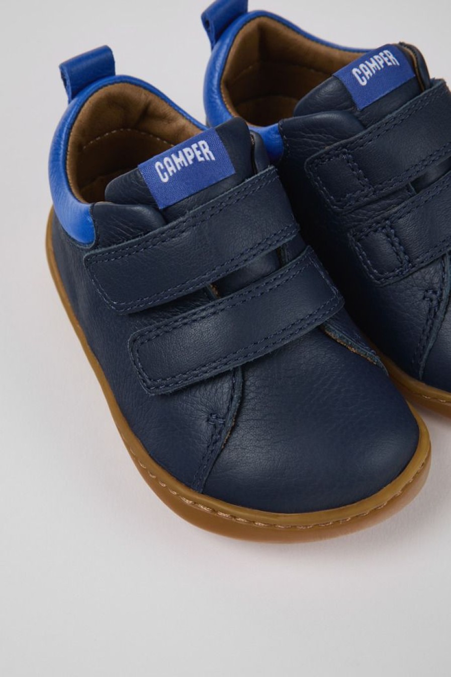 Camper Zapatillas | Sneaker De Piel Azul