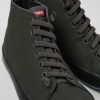 Camper Zapatillas | Sneakers Gris Oscuro De Tejido Para Hombre