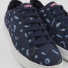 Camper Zapatillas | Sneakers Multicolores De Nobuk Y Piel Para Hombre