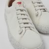 Camper Zapatillas | Sneaker De Tejido Blanca Para Mujer