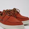 Camper Zapatillas | Zapatos De Algodon Reciclado Rojos Para Hombre