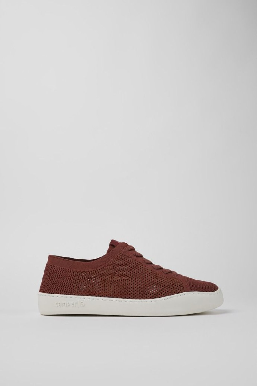 Camper Zapatos Casual | Sneaker De Tejido Roja Para Hombre