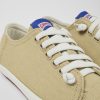 Camper Zapatillas | Sneaker De Tejido Beige Para Mujer