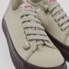 Camper Zapatillas | Sneakers Grises De Algodon Reciclado Para Mujer