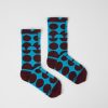 Camper Calcetines | Calcetines Burdeos Y Azules