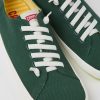 Camper Zapatillas | Sneakers Verdes De Tejido Para Hombre