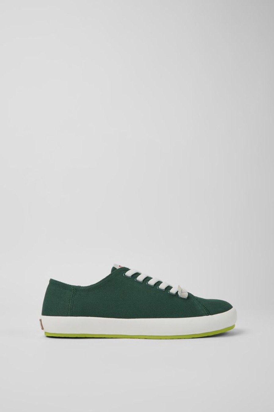 Camper Zapatillas | Sneakers Verdes De Tejido Para Hombre