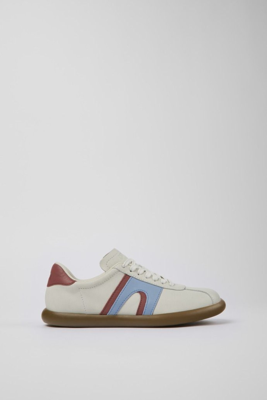 Camper Zapatillas | Sneaker De Piel Blanca Para Mujer