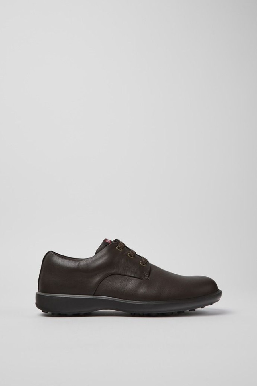 Camper Zapatos De Vestir | Zapatos Blucher Marron Oscuro Para Hombre