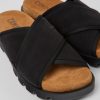 Camper Sandalias | Sandalia Con Tira Cruzada De Tejido Para Mujer