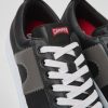 Camper Zapatillas | Sneakers Negras De Piel Para Hombre