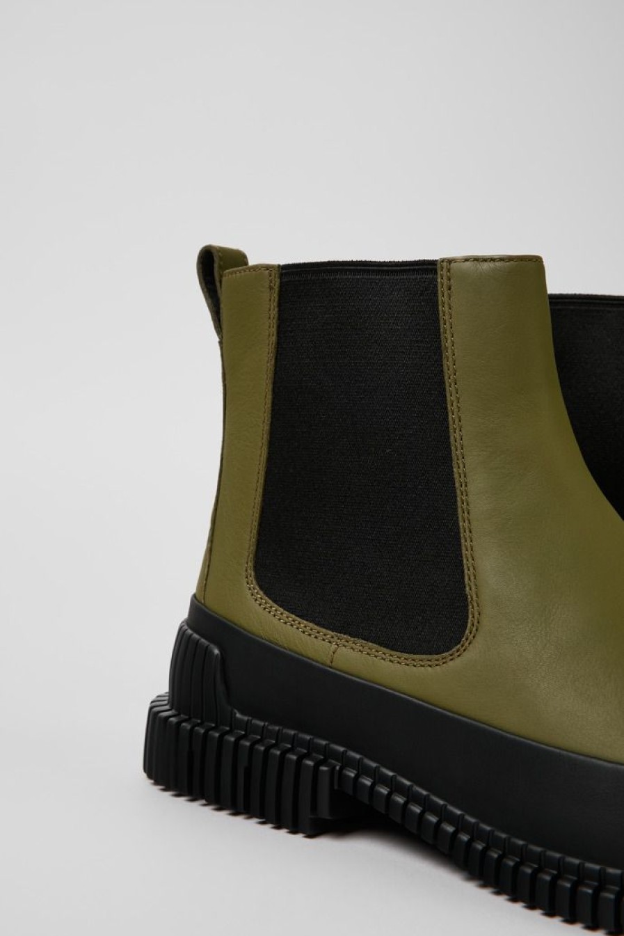 Camper Zapatos De Vestir | Bota Chelsea De Piel Multicolor Para Hombre