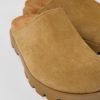 Camper Sandalias | Zueco De Nobuk Marron Para Mujer