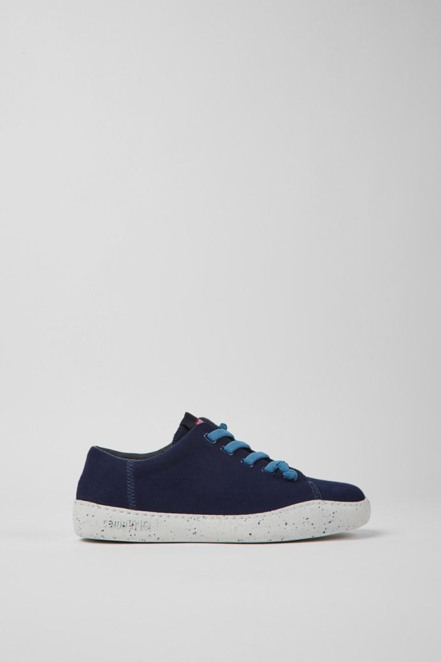 Camper Zapatillas | Sneakers Azules De Tejido Para Mujer