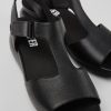 Camper Sandalias | Sandalia Negra Para Mujer