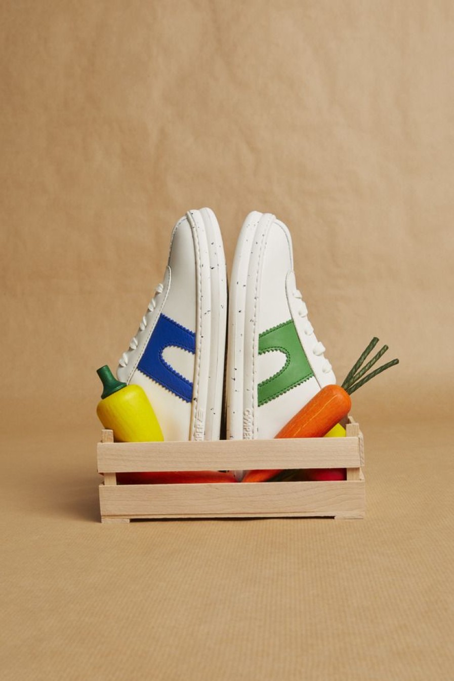 Camper Zapatillas | Sneaker De Piel Blanca