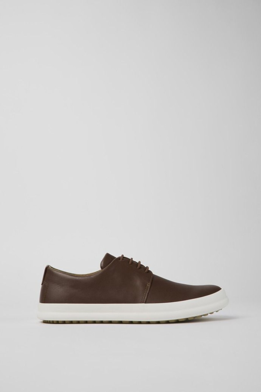 Camper Zapatos Casual | Zapatos Marrones De Piel Para Hombre