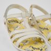 Camper Sandalias | Sandalias Blancas De Piel Para Ninos