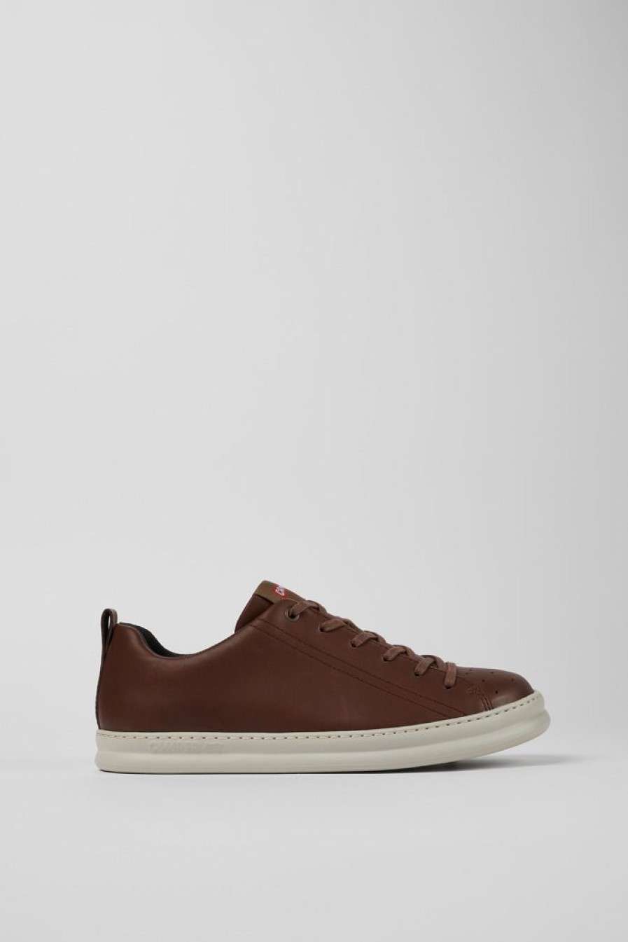 Camper Zapatillas | Sneaker De Piel Marron Para Hombre