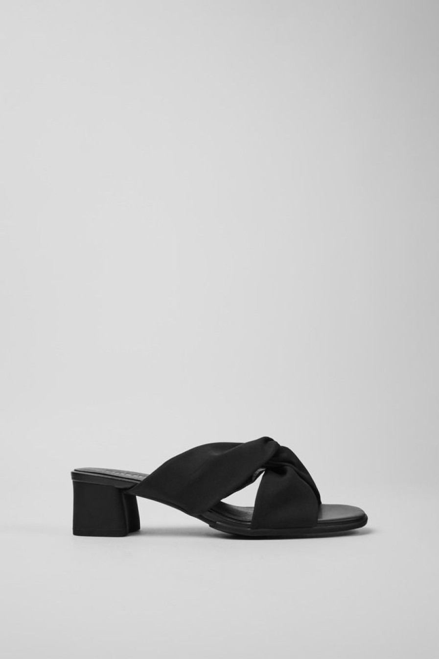 Camper Sandalias | Sandalias De Pet Reciclado Negras Para Mujer