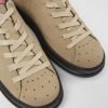 Camper Zapatillas | Sneakers Beige De Nobuk Para Hombre