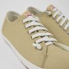 Camper Zapatillas | Sneaker De Tejido Beige Para Hombre