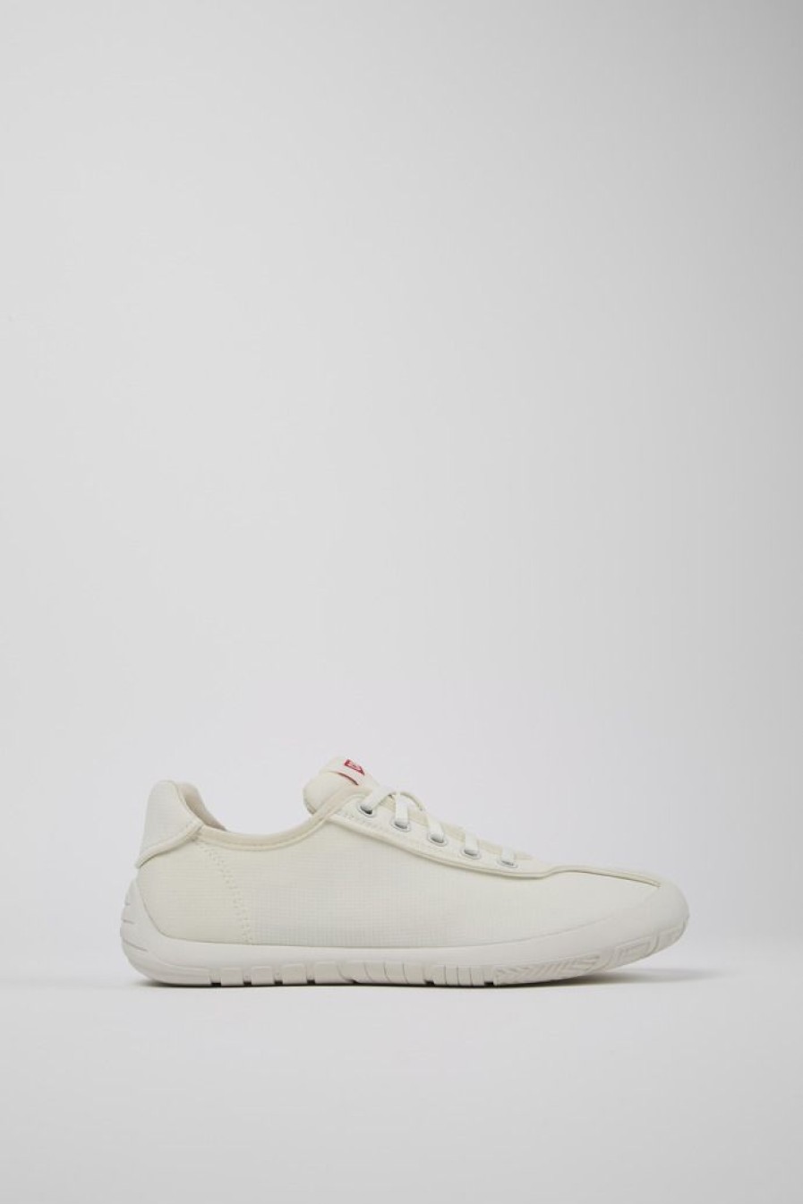 Camper Zapatillas | Sneakers Blancas De Tejido Para Mujer