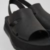 Camper Sandalias | Sandalia Negra Para Mujer