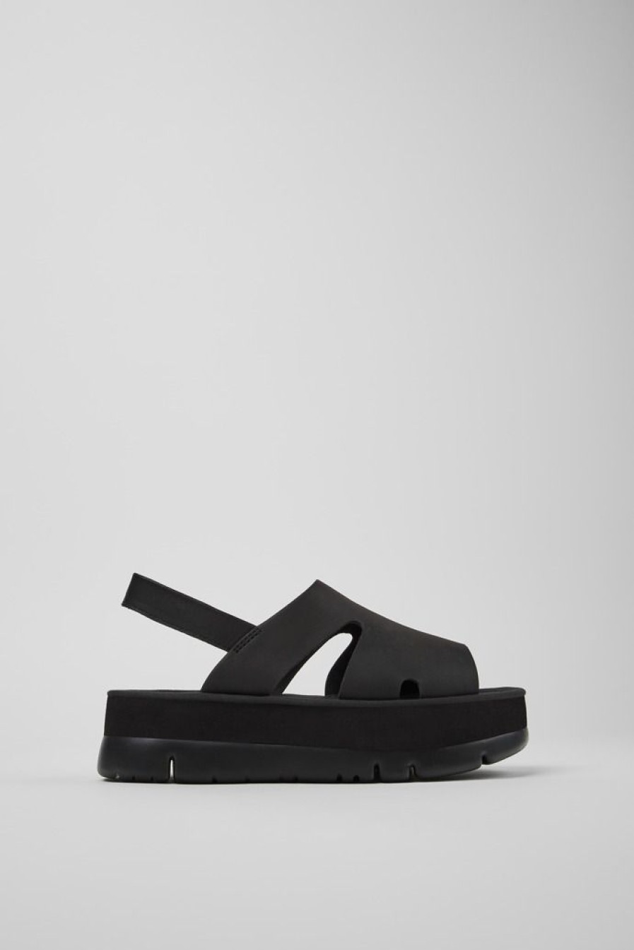 Camper Sandalias | Sandalia Negra Para Mujer