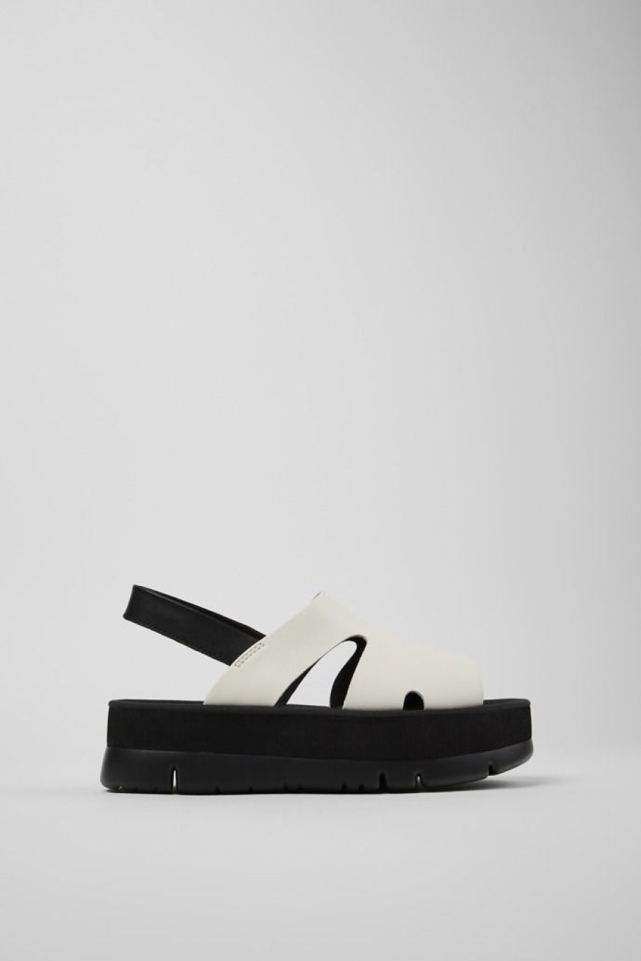 Camper Sandalias | Sandalia Blanca Para Mujer