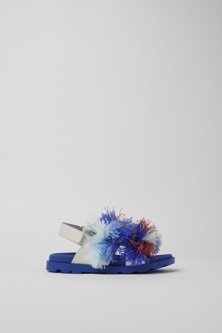 Camper Sandalias | Sandalia De Piel Blanca