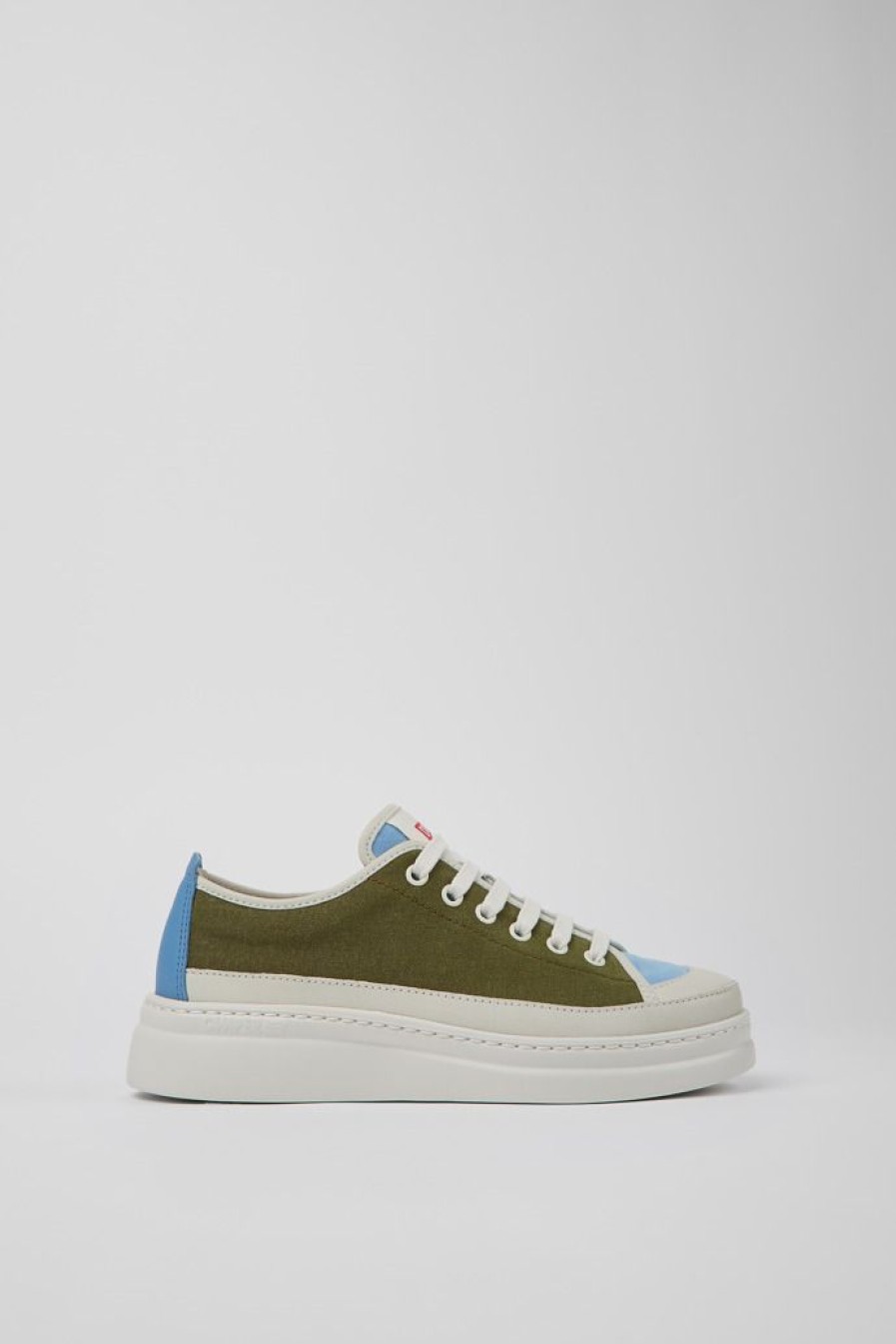 Camper Zapatillas | Sneaker De Tejido/Piel Multicolor Para Mujer