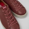 Camper Zapatillas | Sneaker De Piel Roja Para Hombre