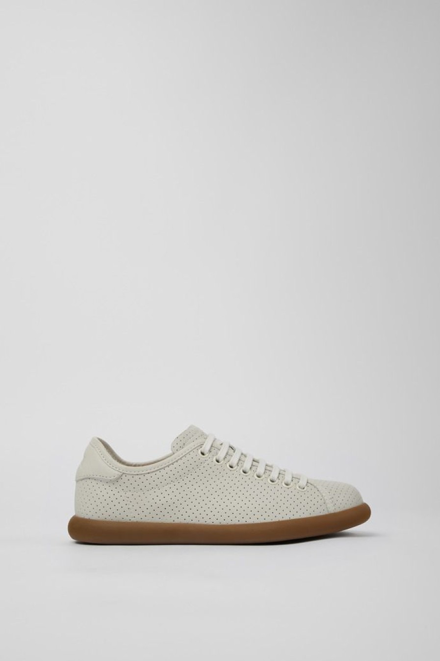 Camper Zapatillas | Sneaker De Piel Blanca Para Mujer