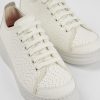 Camper Zapatillas | Sneaker De Piel Blanca Para Mujer