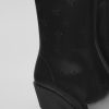 Camper Zapatos De Tacon | Botas Negras De Piel Para Mujer
