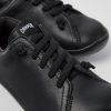 Camper Zapatos De Cordones | Zapato Abierto De Piel Negro