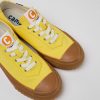 Camper Zapatillas | Sneakers De Algodon Reciclado Amarillas Para Mujer