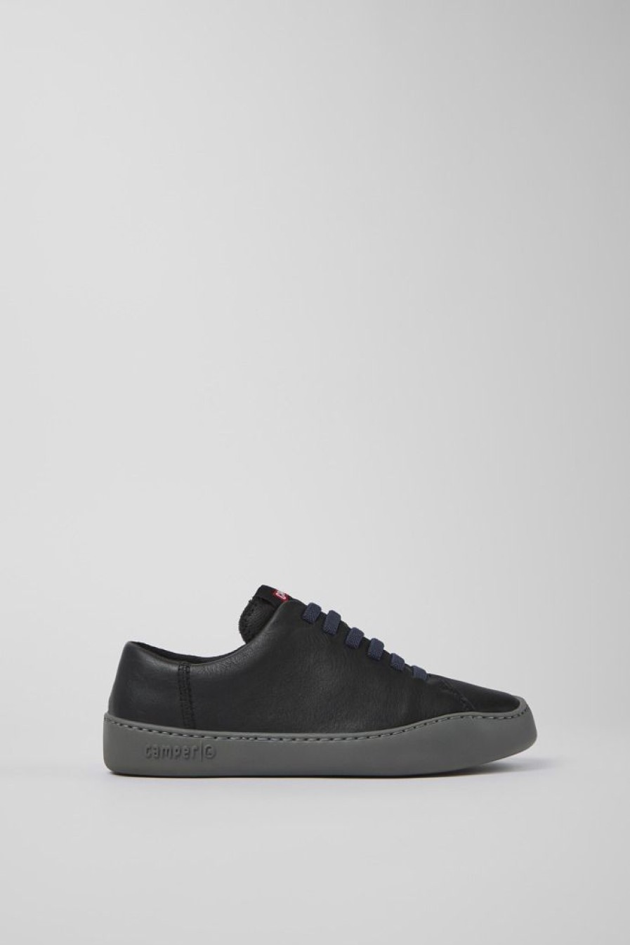 Camper Zapatillas | Sneakers Negras De Piel Para Mujer