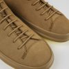 Camper Zapatos Casual | Zapatilla De Baloncesto De Nobuk Marron Para Hombre