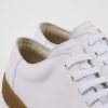 Camper Zapatillas | Zapatos Blancos De Piel Para Hombre